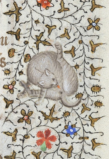 Heures de Charlotte de Savoie, Paris, 1425, Morgan Library MS M.1004, fol. 172r.
